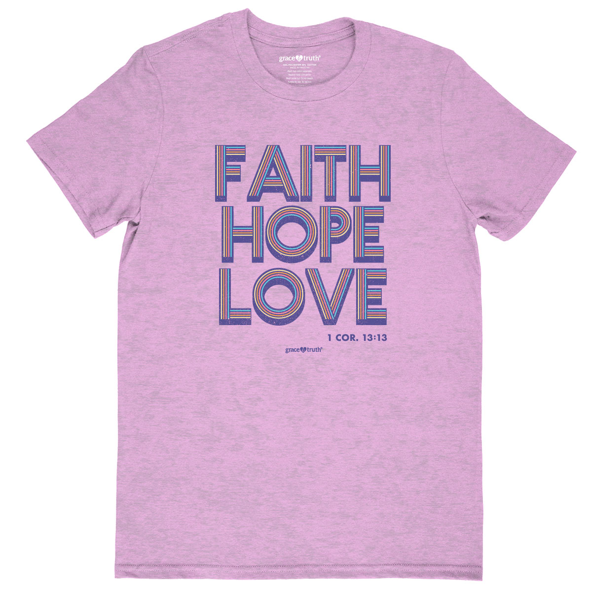 grace & truth Womens T-Shirt FHL Retro - Christian Spirit Wear