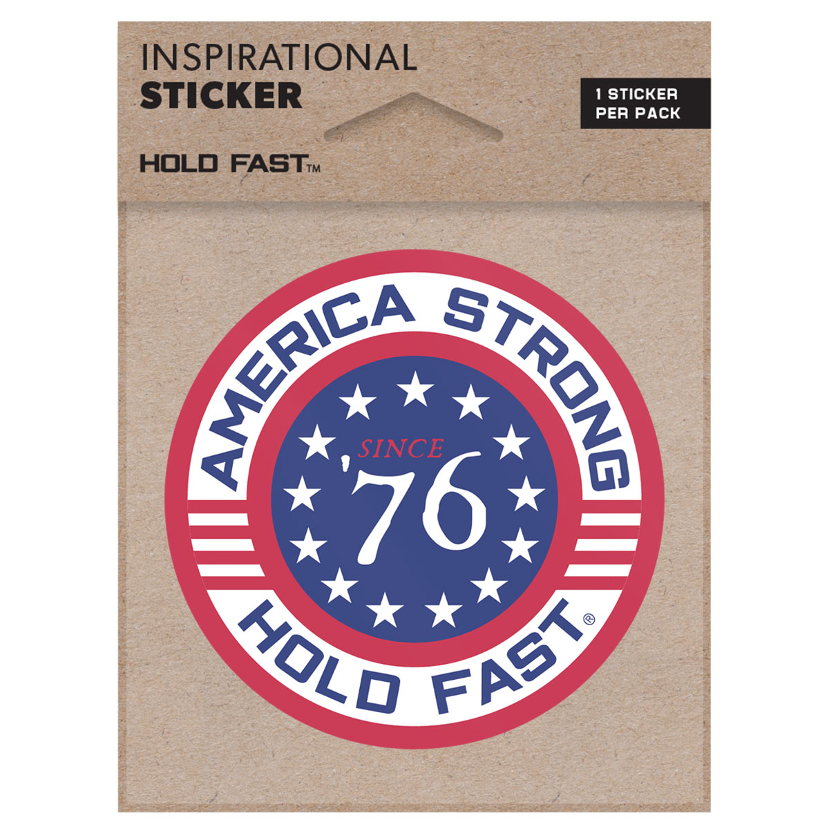 HOLD FAST Sticker America Strong - Christian Spirit Wear